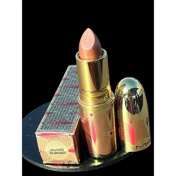 MAC Holiday 2024 Frost Lipstick in Brushed in Bronze - Picture 16 of 16